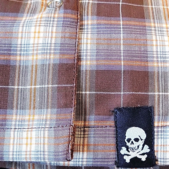 Lucky 13 Retro Style Plaid Top - Picture 6 of 6